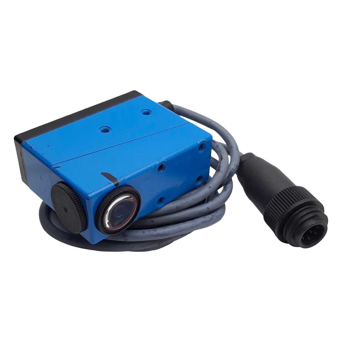 Used Sick NT6-03012 1005821 Contrast Sensor 9mm Max Range, 10-30VDC, 6V Analog Output