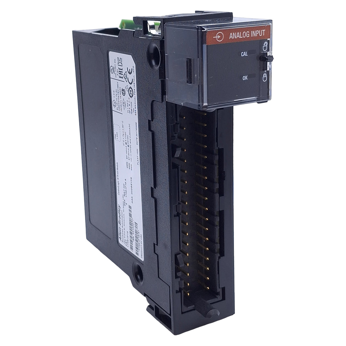 Used Allen Bradley 1756-IF16 Ser A ControlLogix Analog Input Module 16-Point, ±10V In