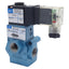 Used Mac 55B-12-PE-501JD Solenoid Valve, 3/2 NO-NC, 3/8in NPT, 150psi, 24VDC Coil
