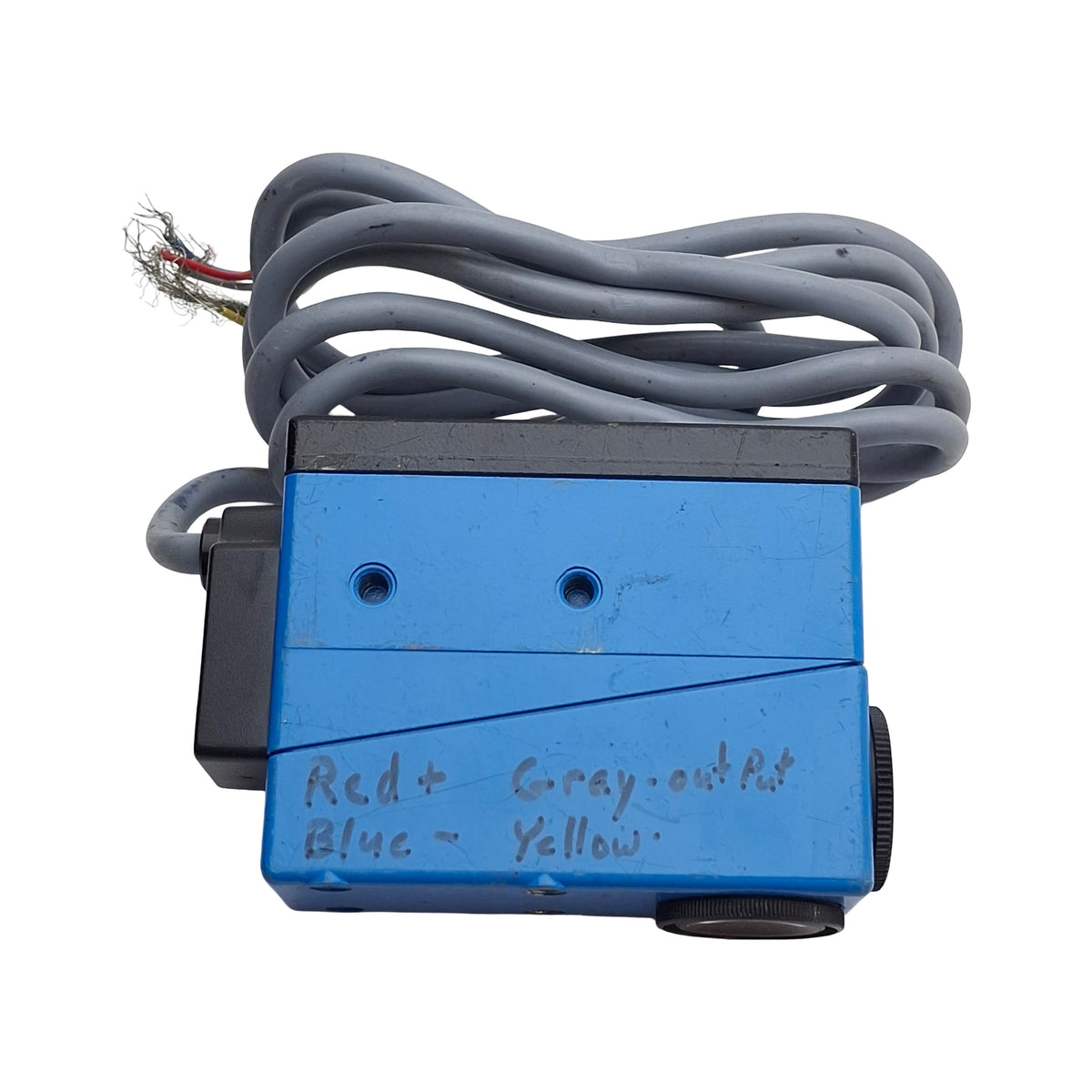 Used Sick NT6-03012 1005821 Contrast Sensor 9mm Max Range, 10-30VDC, *Cut Plug*