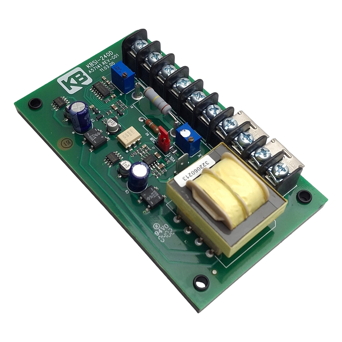 Used KB Electronics KBSI-240D Signal Isolator, 115/230VAC In, 0-10VDC Out, 10mA Max