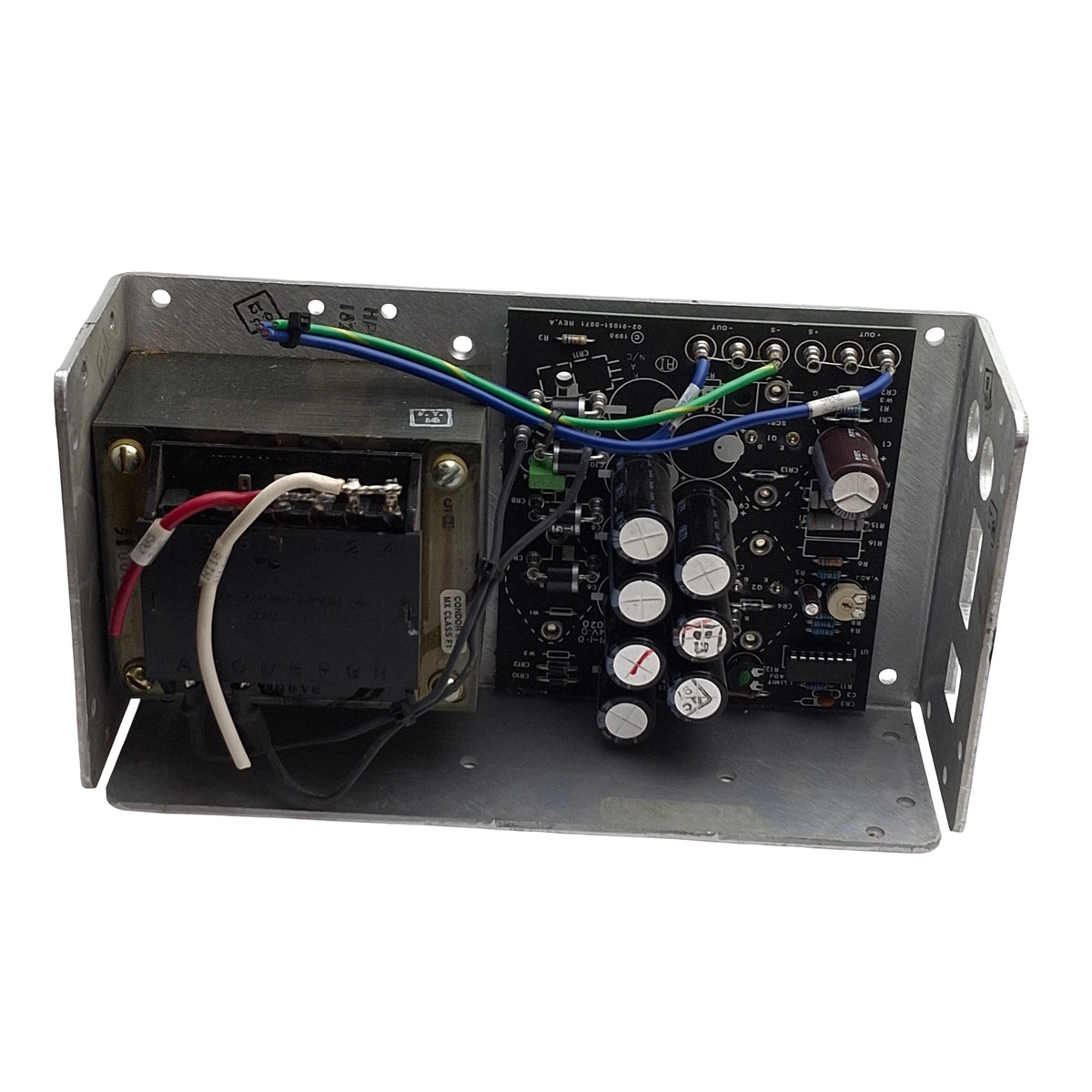 Used Condor HD24-4.8-A+ Open Frame Power Supply, 100-240VAC to 24VDC 4.8A / 115Watts