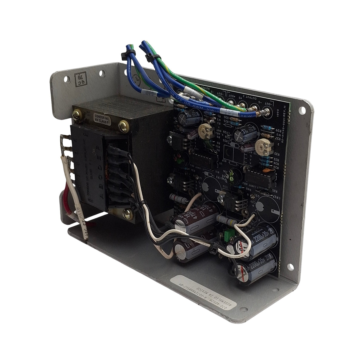 Used Condor HBB512-A+ Dual Output Power Supply, 100-240VAC to 5VDC 3A / 9-15VDC 1.25A