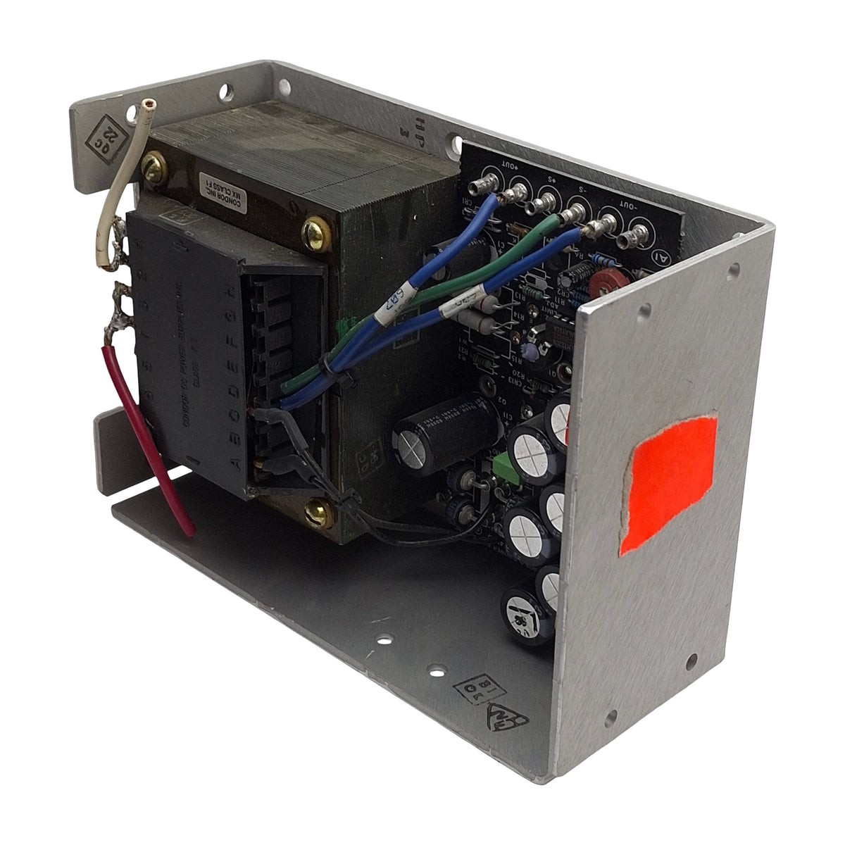 Used Condor HN24-3.6-A+ Linear DC Power Supply, 100-240VAC In, 24VDC 3.6A Output 86W