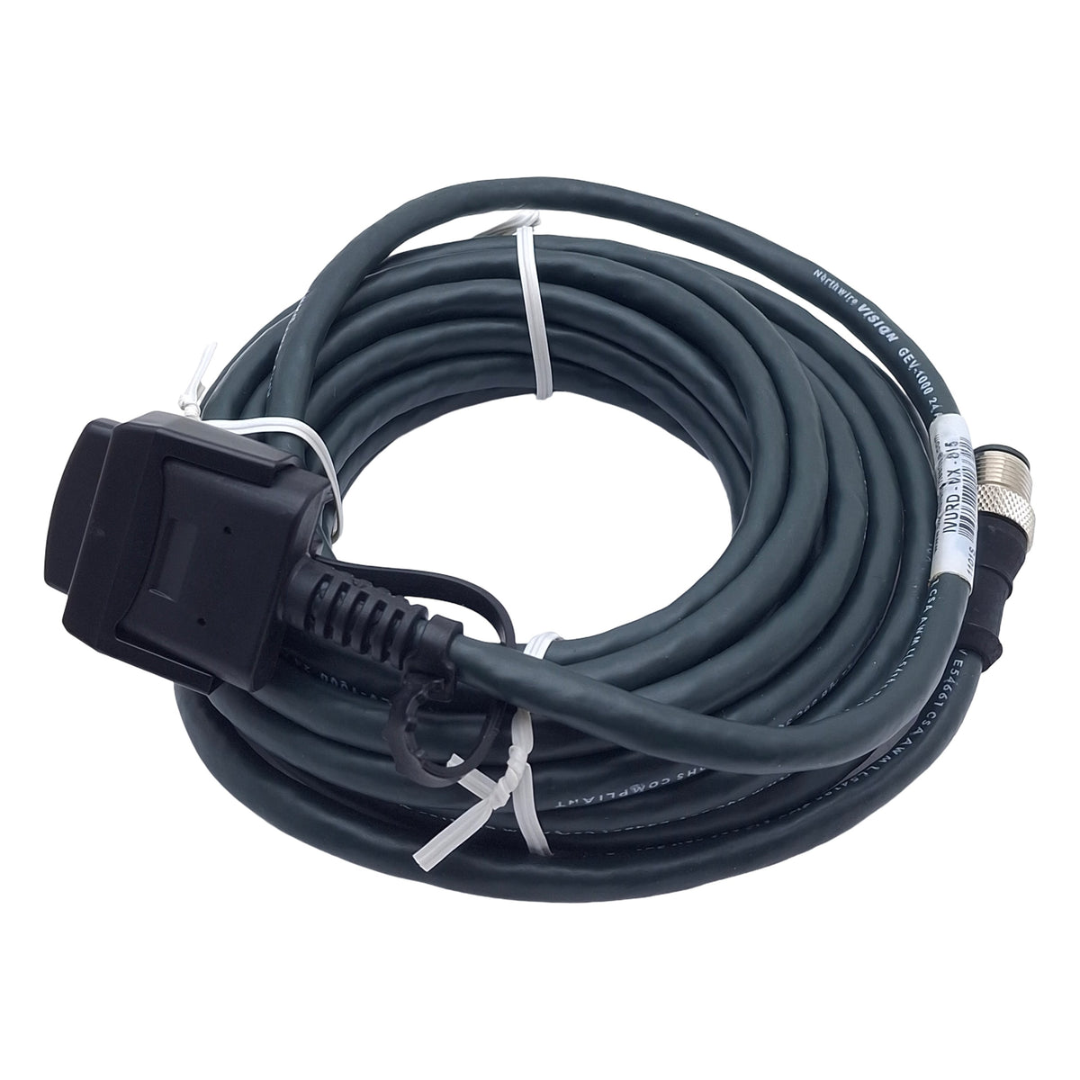 New – Open box Banner IVURD-MX-815 Interconnect Cordset, 8-Pin M12 Male to Molex, 4.57m