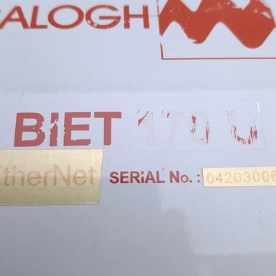 Used Balogh BIET 170 U Network Ethernet Interface Controller 24VDC, 10-100 Mbauds