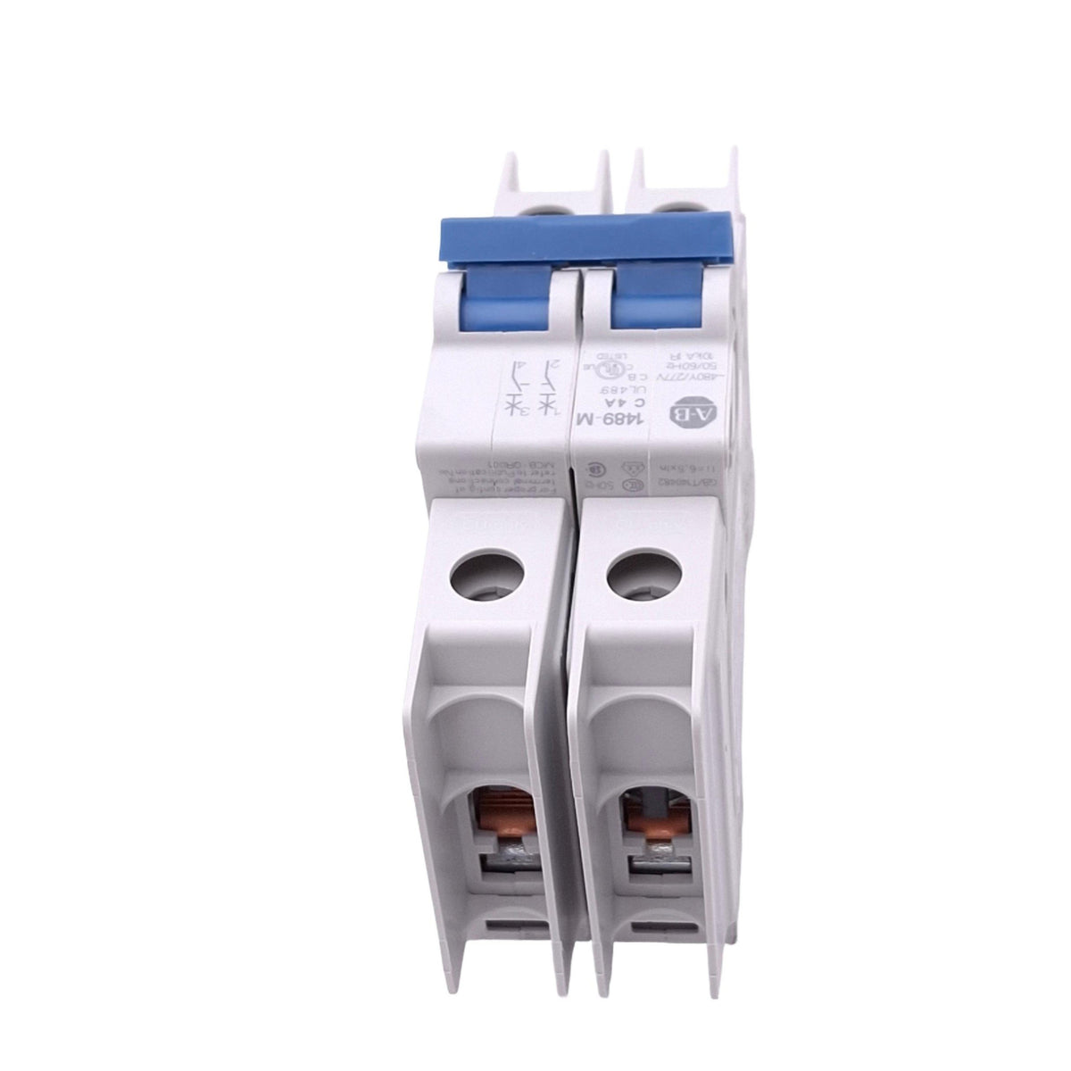 New Allen Bradley 1489-M2C040 Circuit Breaker, 2-Pole 4A, 480Y/277VAC, C-Curve