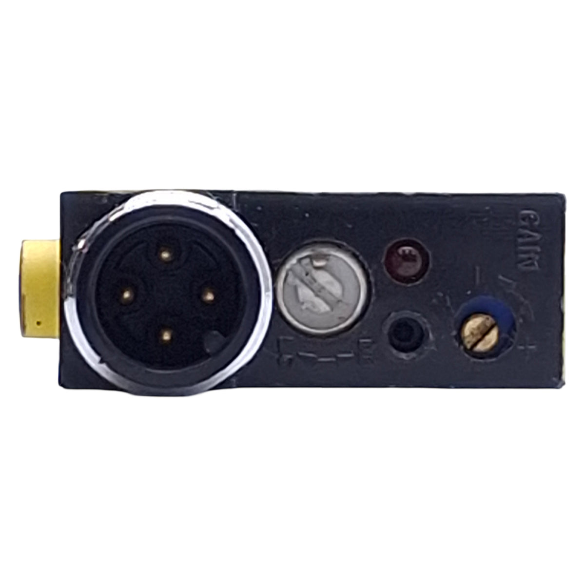 Used Banner SM312LVMHSQD Photoelectric Sensor NPN/PNP, 10-30VDC, 5m Range, 4-Pin M12