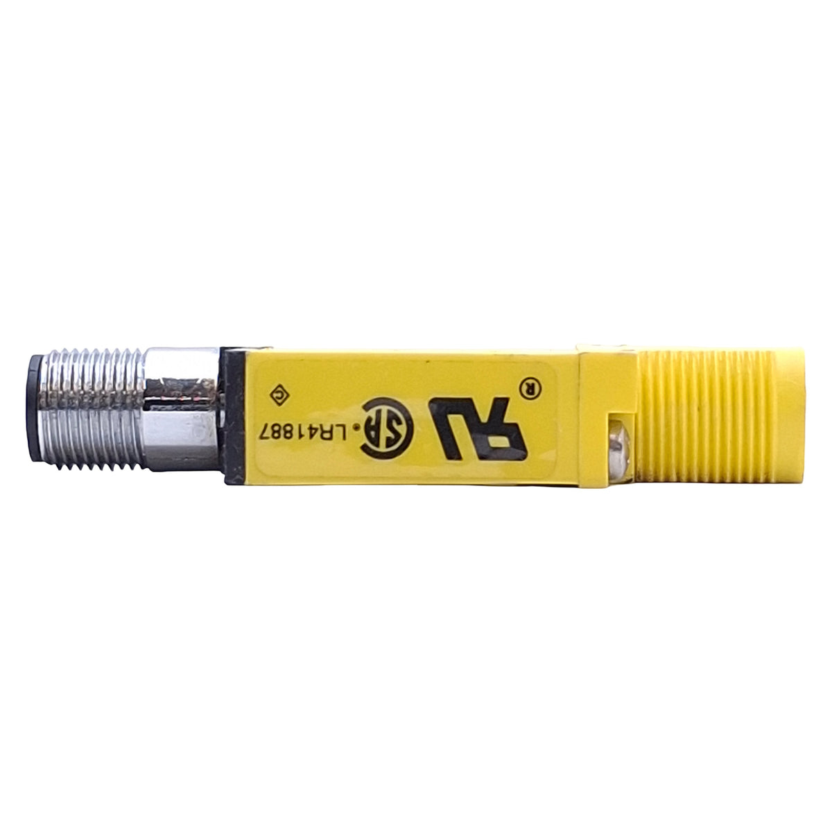 Used Banner SM312LVMHSQD Photoelectric Sensor NPN/PNP, 10-30VDC, 5m Range, 4-Pin M12