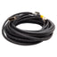 Used Molex 849090204 Industrial Ethernet Cable, Cat5e, 60VDC 2A, M12 8-Pin, DB15, 10m