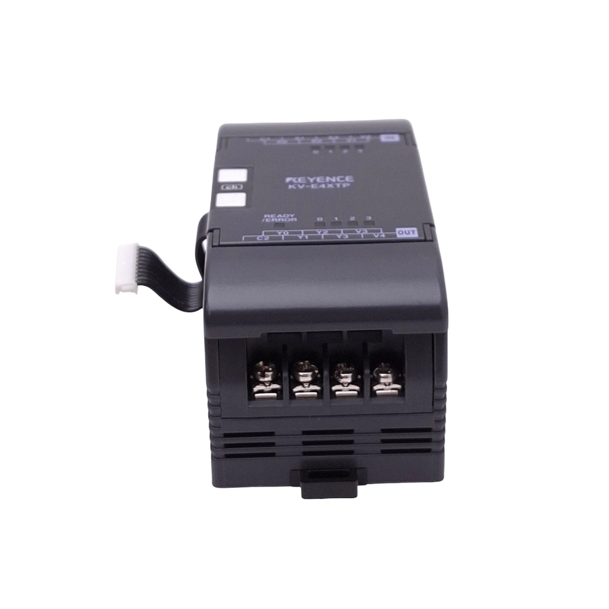 Used Keyence KV-E4XTP Visual KV Series I/O Module, 4DI, 4 Source/PNP Out, 24VDC