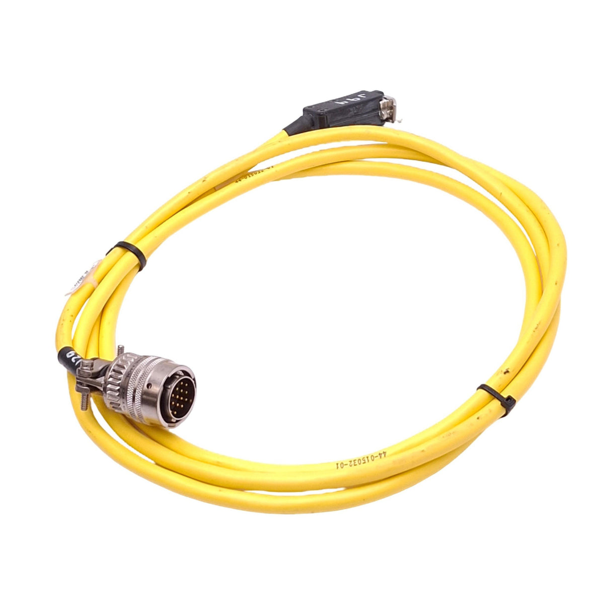 Used Parker 71-015886-7 Compumotor Motor Encoder Feedback Cable, MS Round 18-Pin, 7ft