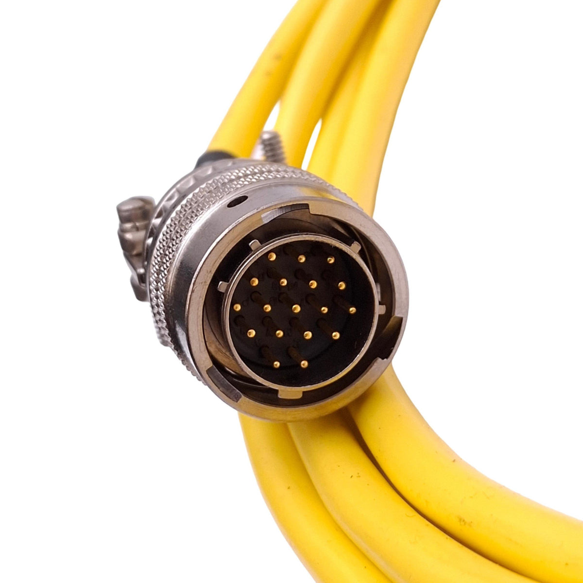 Used Parker 71-015886-7 Compumotor Motor Encoder Feedback Cable, MS Round 18-Pin, 7ft