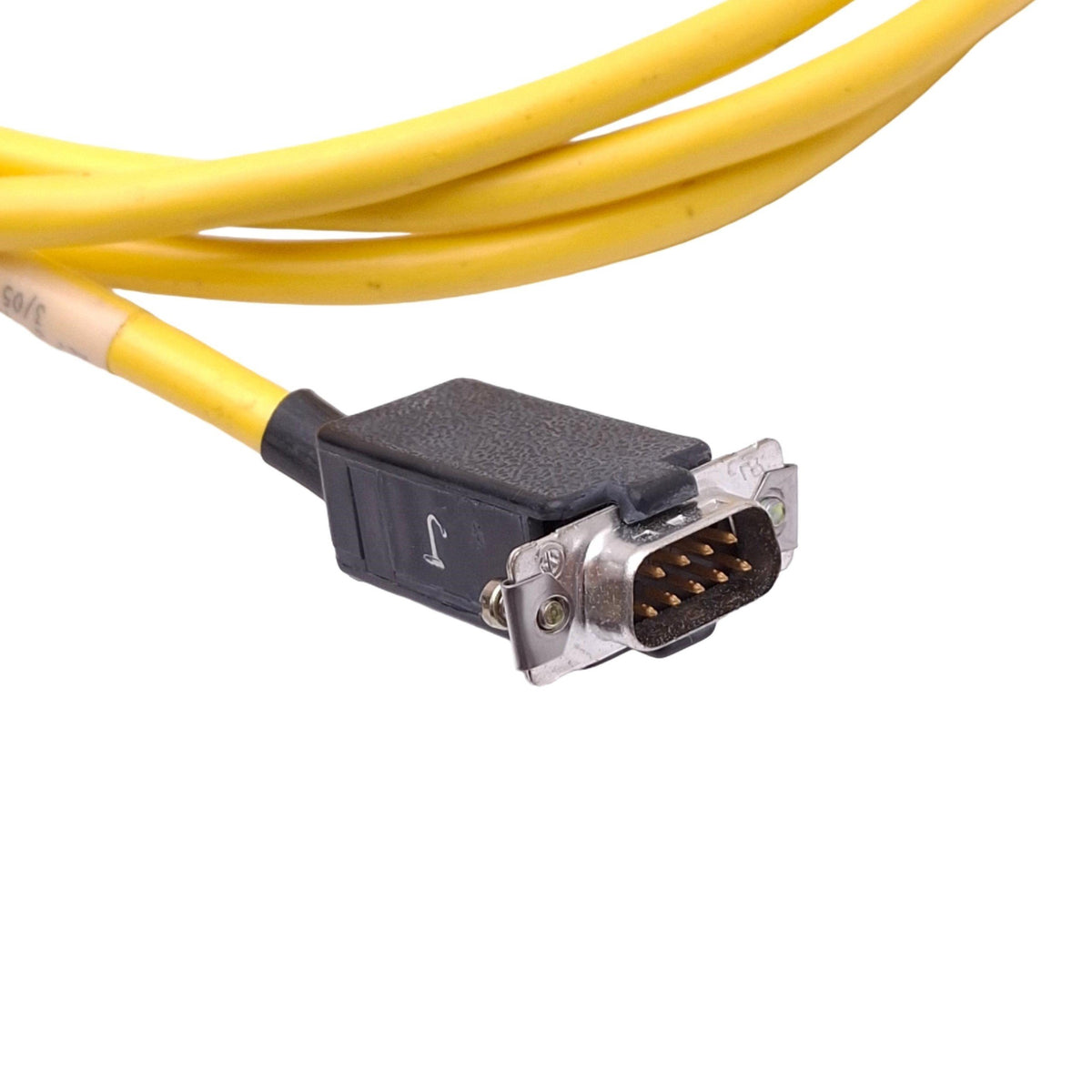 Used Parker 71-015886-7 Compumotor Motor Encoder Feedback Cable, MS Round 18-Pin, 7ft