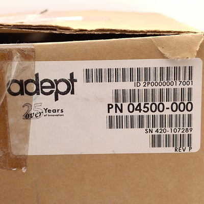 New Adept 04500-000 MOTIONBLOX-10 Servo Amplifier, 24VDC Control, 200-240VAC Supply