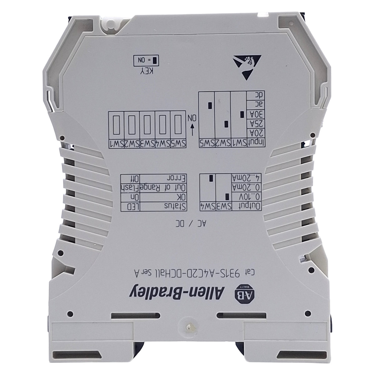 Used Allen Bradley 931S-A4C2D-DCHALL Signal Conditioner 0-30A to 0/4-20mA & 0-10VDC