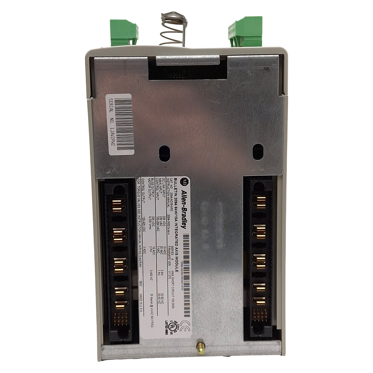 Used Allen Bradley 2094-AC09-M02 Kinetix 6000 Power Supply / Servo Drive 6kW/15A