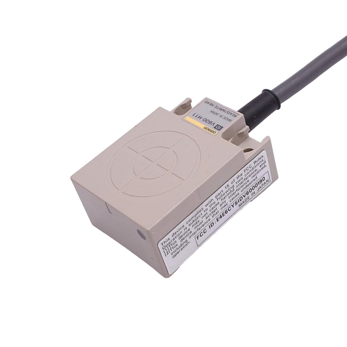 New – Open box Omron V600-H11 RFID Read/Write Head for V600 ID, 530kHz, 2m Cable 12-Pin