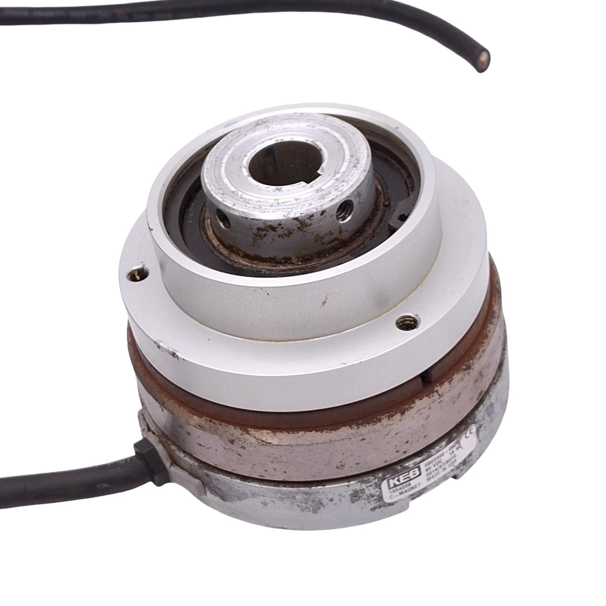 Used KEB 0803300-090U 0803822-075U Rotary Magnetic Clutch Assembly, 27Nm 90VDC