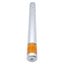Used Patlite MP-02C MP-102C Signal Tower Light, Amber 26.6mA, 24VDC, 4-Pin M12, 11" H