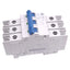 Used Allen Bradley 1489-M3C150 Circuit Breaker, 3-Pole 15A, 480Y/277VAC Max