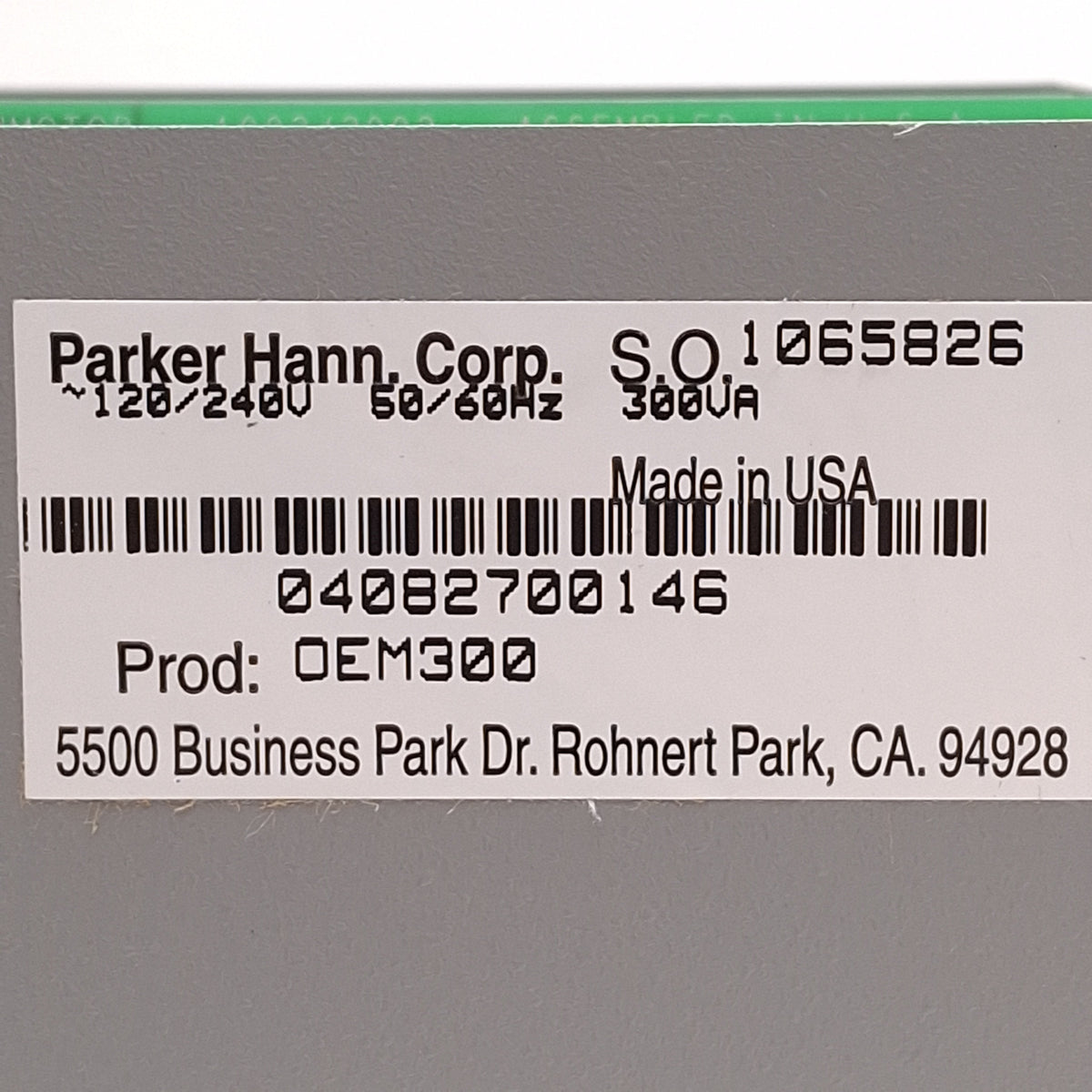 Used Parker OEM300 71-013256-02 Power Module, 120/240VAC Input, 75VDC 2.7A Output