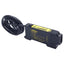 Used Banner D12SN6FV Glass Fiber Optic Amplifier, NPN, 10-30VDC, 5-Wire Lead, 0.9m