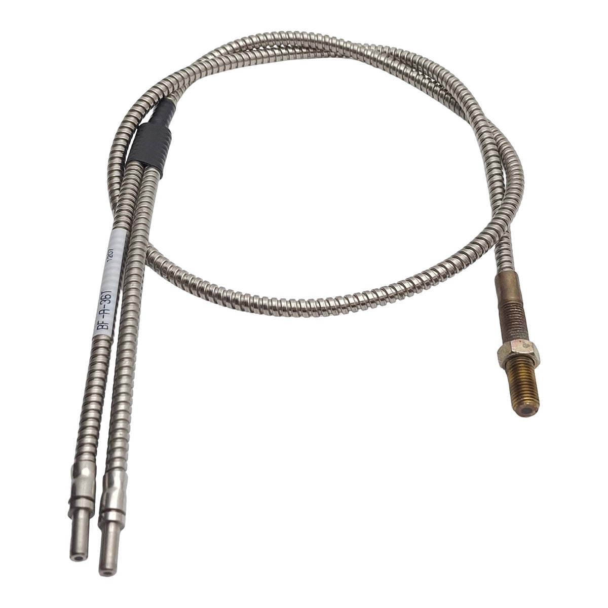 Used Tri-Tronics BF-A-36T Bifurcated Fiber Optic Light Guide 3.2mm Bundle, 3ft Length