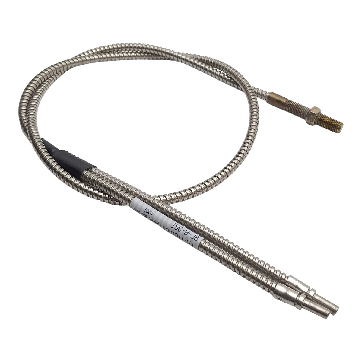 Used Tri-Tronics BF-A-36T Bifurcated Fiber Optic Light Guide 3.2mm Bundle, 3ft Length