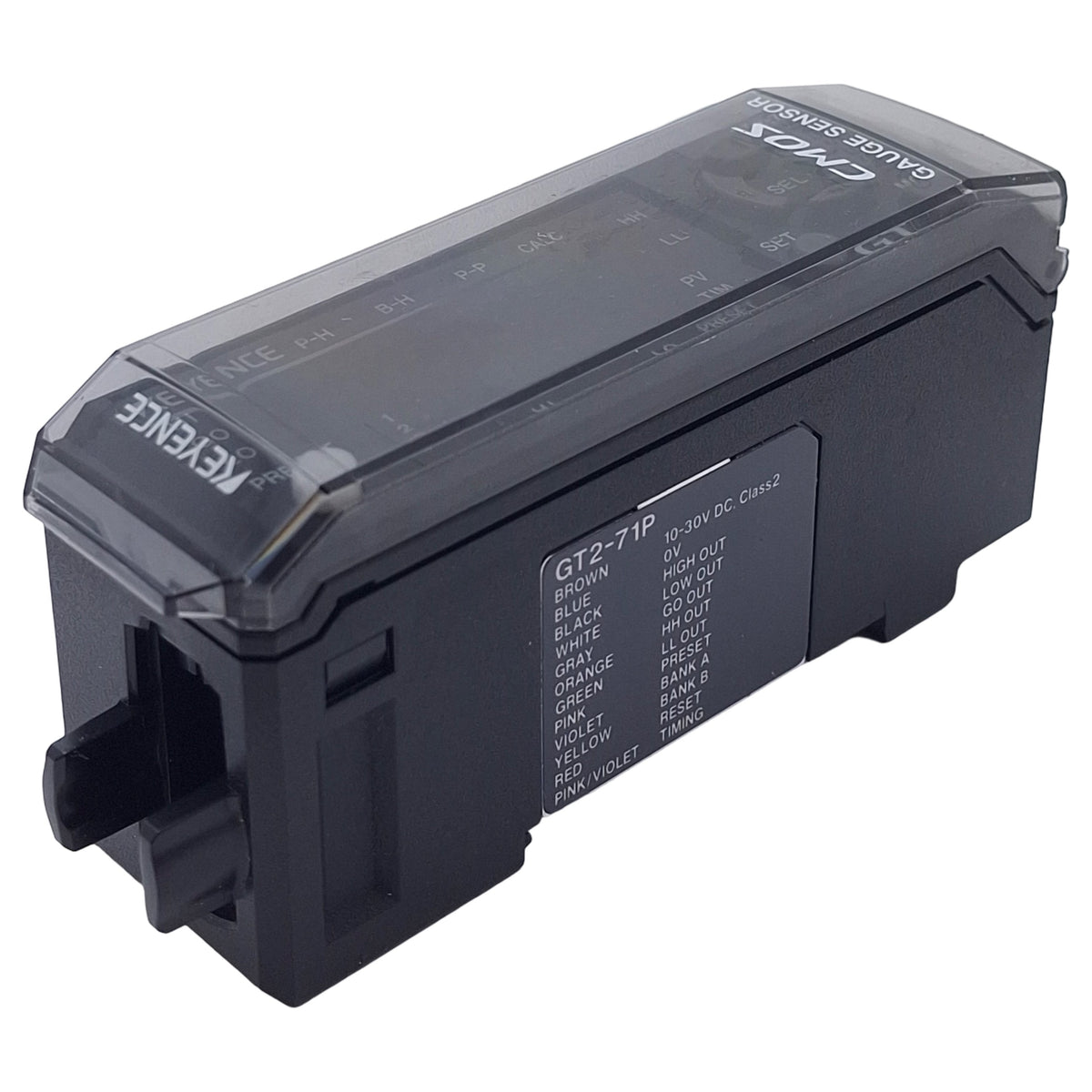 New Keyence GT2-71P Digital Contact Sensor Amplifier Unit, PNP, 10-30VDC, DIN Rail
