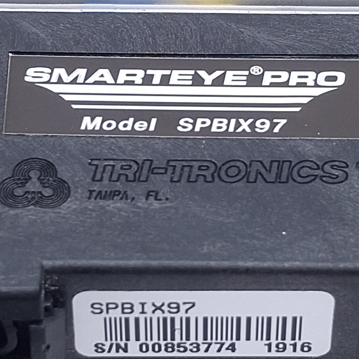 Used Tri-Tronics SPBIX97 Smarteye PRO Fiber Optic Amplifier, PNP/NPN, 10-30VDC, 5ft