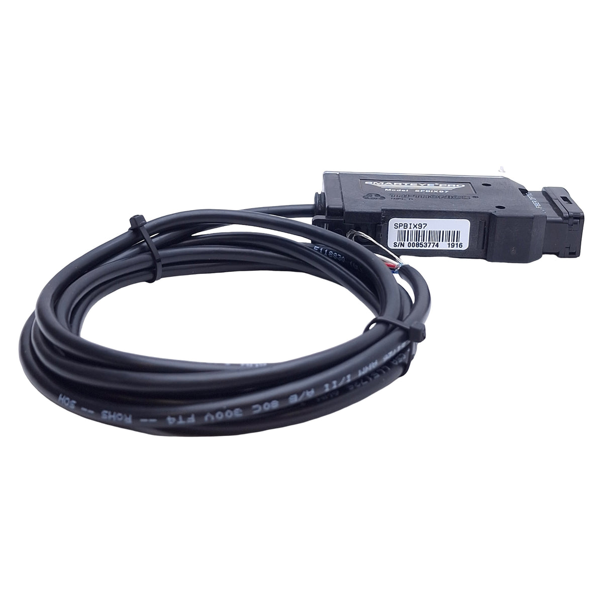 Used Tri-Tronics SPBIX97 Smarteye PRO Fiber Optic Amplifier, PNP/NPN, 10-30VDC, 5ft
