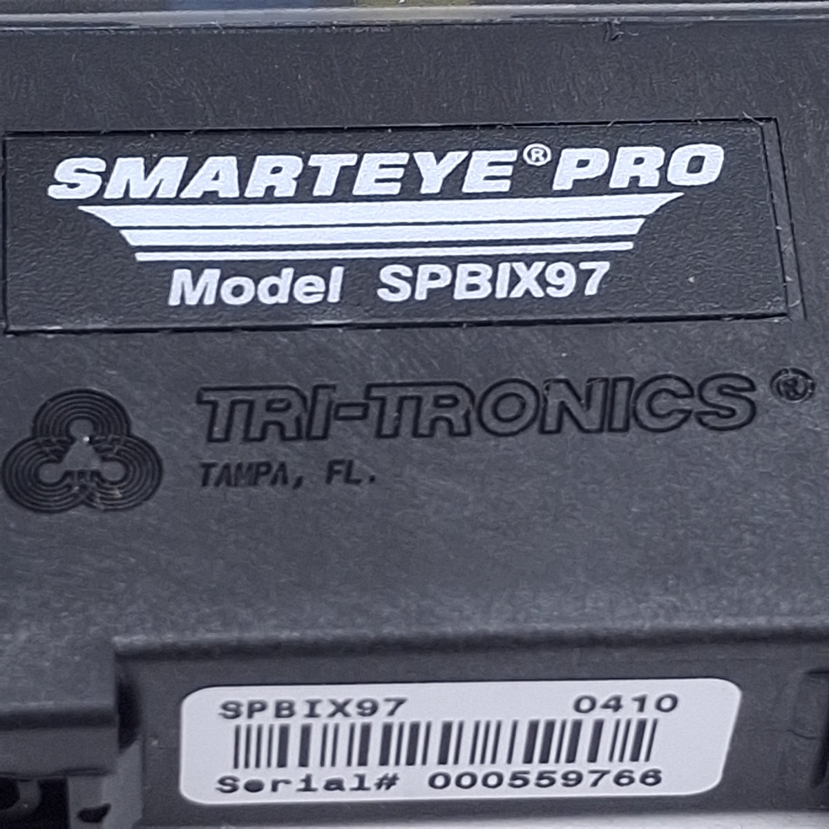 Used Tri-Tronics SPBIX97 Smarteye PRO Fiber Optic Amplifier, PNP/NPN, 10-30VDC, 25ft