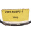Used Lot of 2 Allen Bradley 2090-SCEP0-1 Kinetix Sercos Fiber Optic Cable, 0.1m