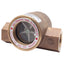 New W.E. Anderson SFI-300-3/4 Double-Window Sight Flow Indicator, 3/4in NPT, 125psi