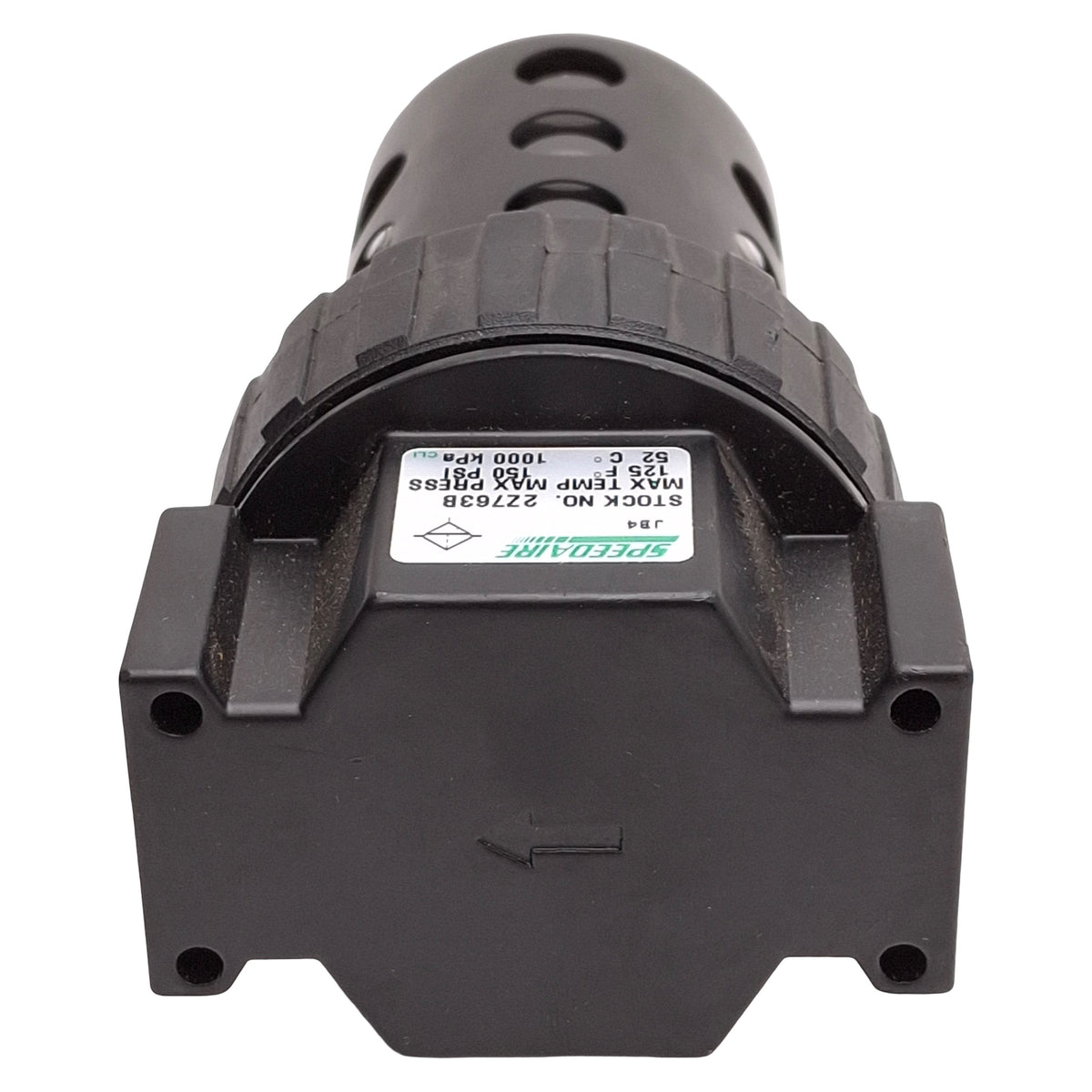 Used Dayton 2Z763B Speedaire Compressed Air Filter, 150psi, 125°F, 3/8in NPT Ports