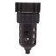 Used Dayton 2Z763B Speedaire Compressed Air Filter, 150psi, 125°F, 3/8in NPT Ports