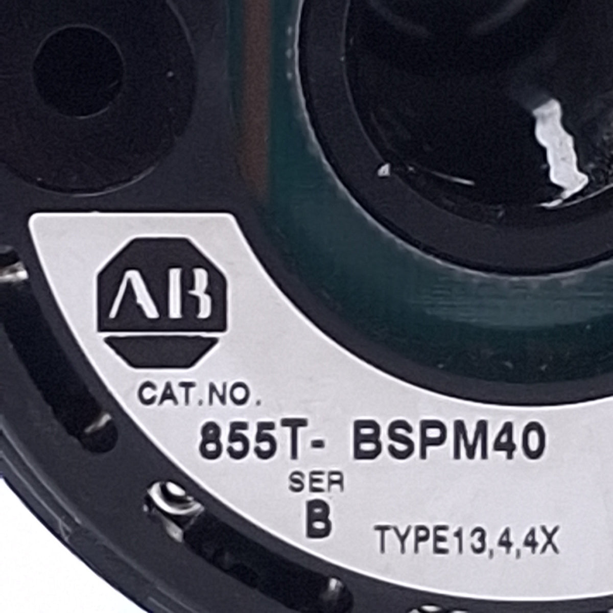 Used Allen Bradley 855T-BSPM40 Stainless Steel Stack Light Mount Base 15.7in Length