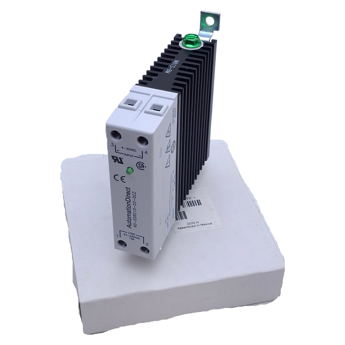 New Automation Direct AD-SSR210-22-DCZ Solid State Relay 4-32VDC In, 24-280VDC Out