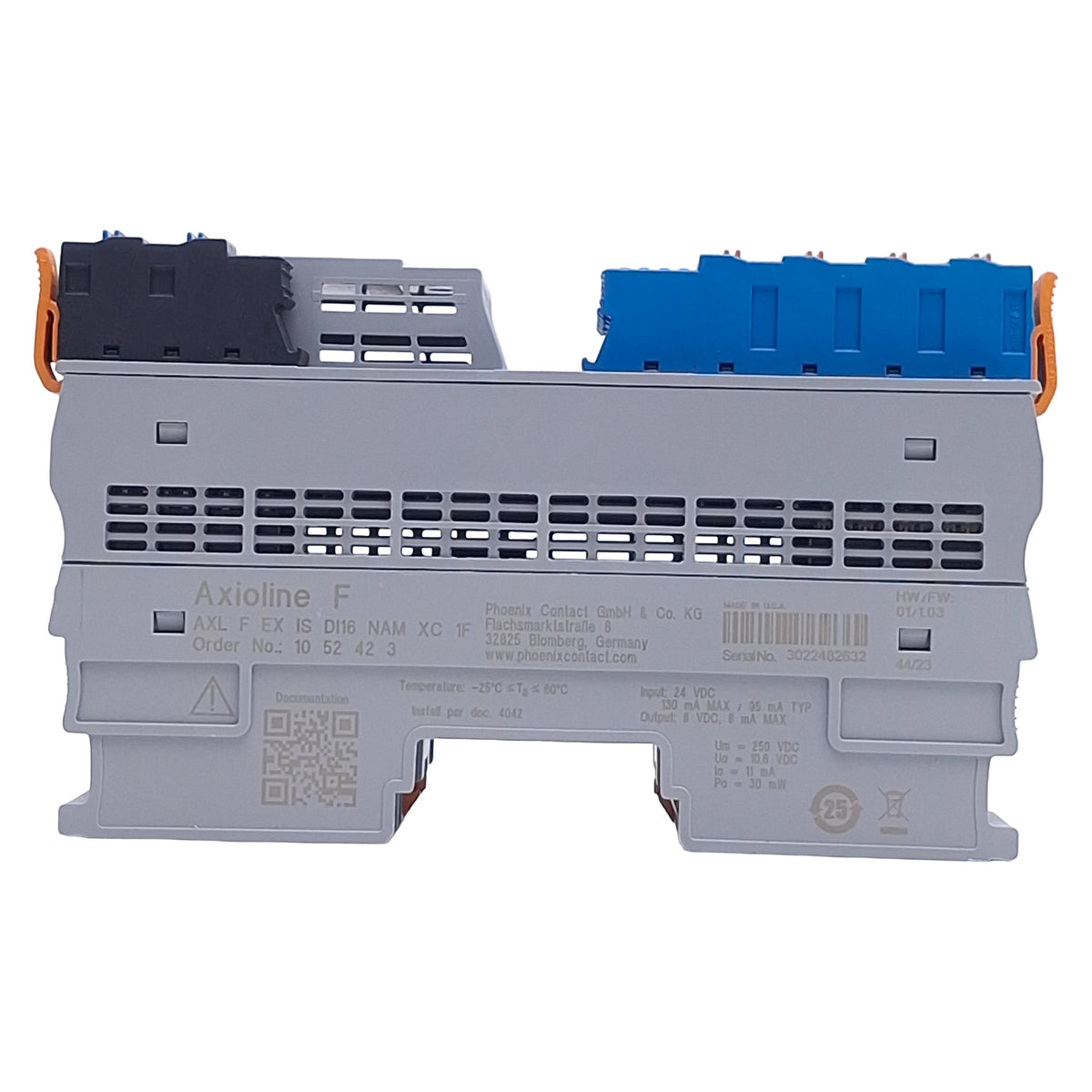 New Phoenix Contact AXL F EX IS DI16 NAM XC 1F Axoline F Digital Input Module 24VDC