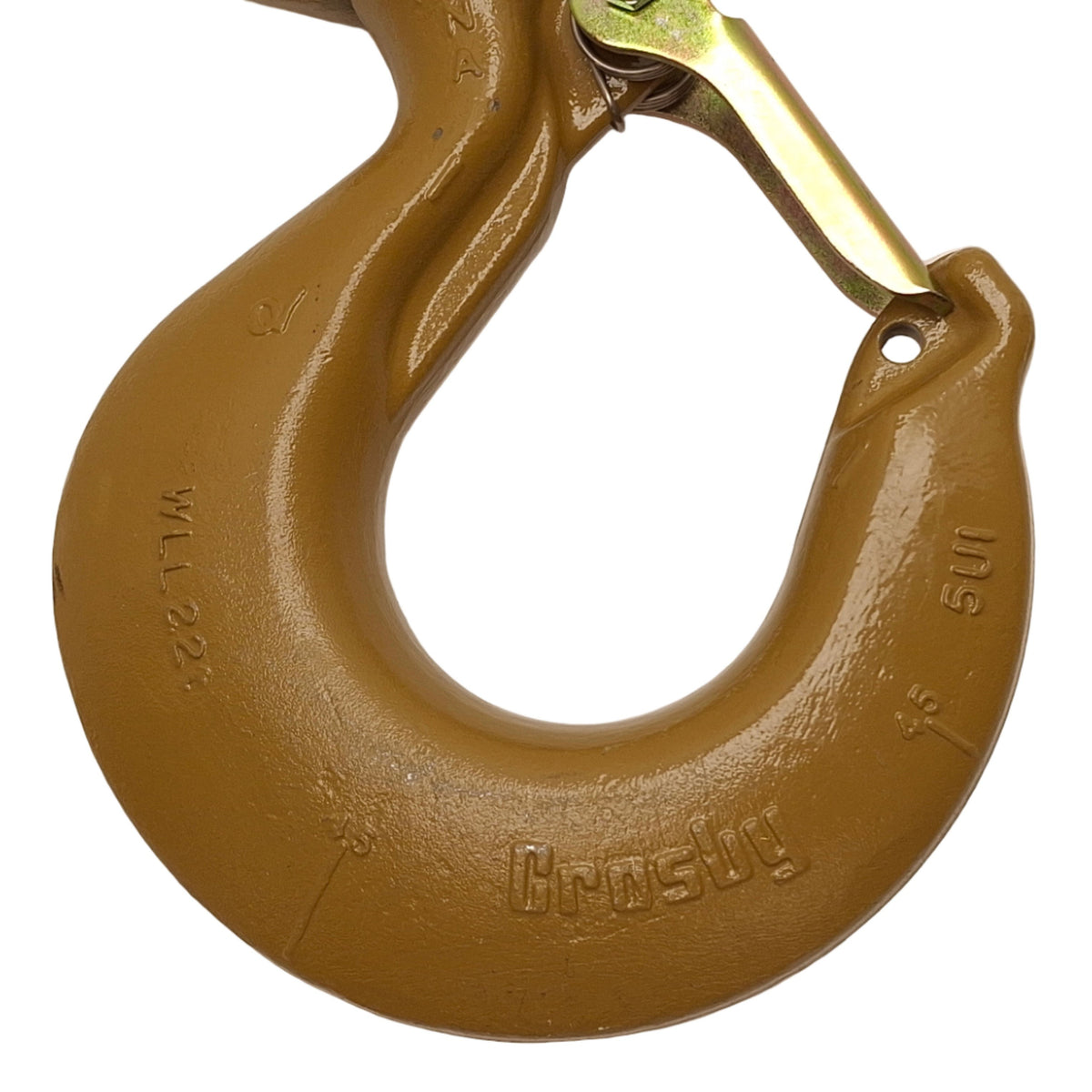 Used Crosby L-322AN 1048889 Heavy Duty Alloy Swivel Hook, 22t WLL, Frame Size N