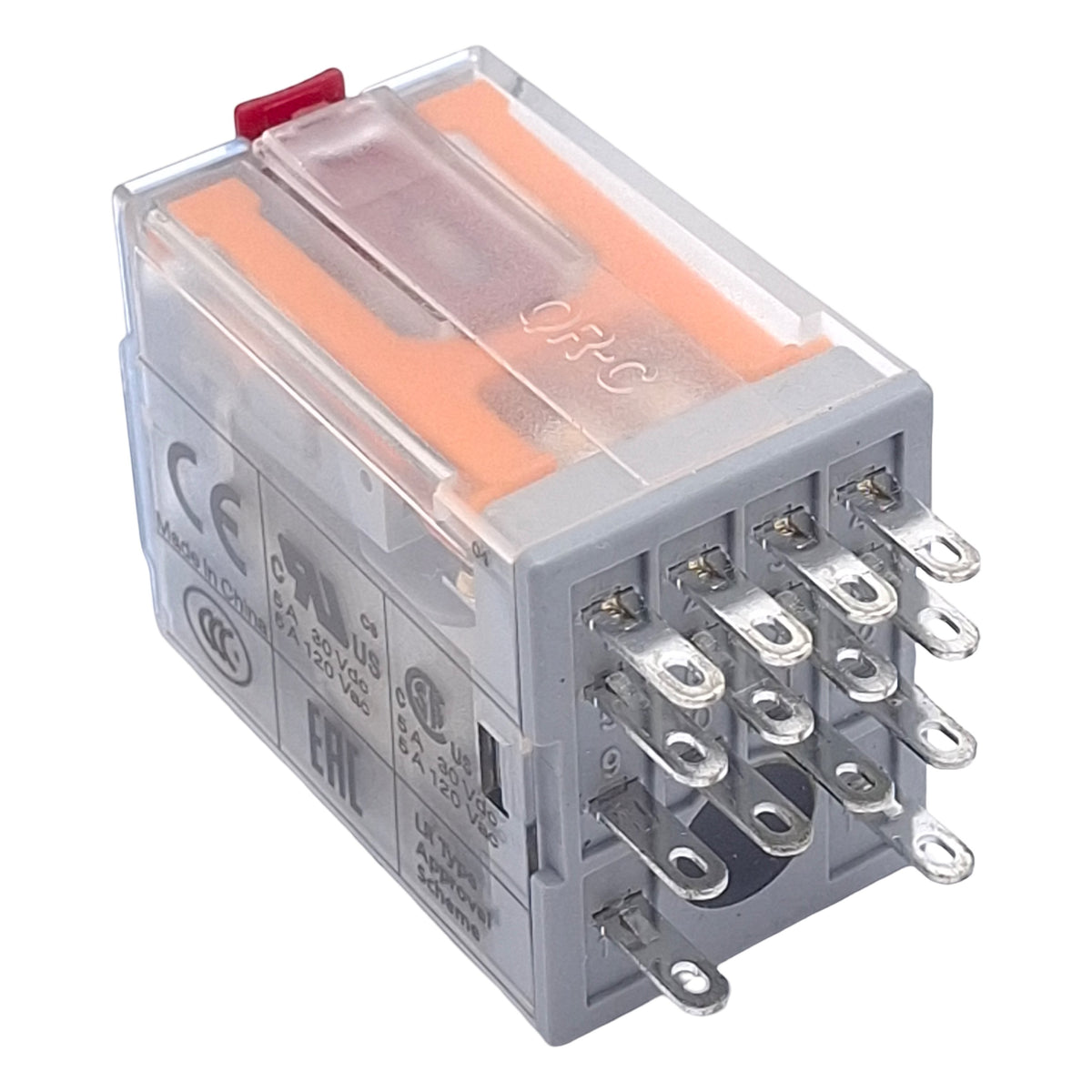 New – Open box Comat Releco C9-A41/240VAC Control Relay, 4-Pole, 5A 250VAC/30DC, 240VAC Coil