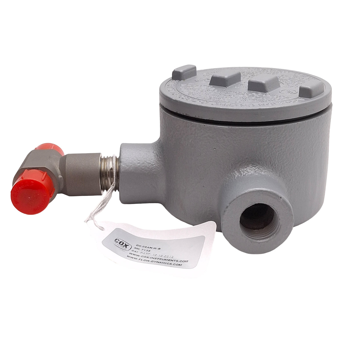 New Badger Cox DX-08AN-W-B Exact Dual Rotor Flow Meter w/ Flow Summing Amplifier