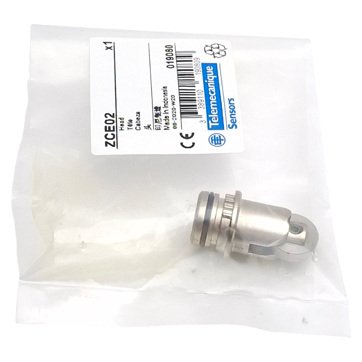 New Lot of 2 Telemecanique ZCE02 Roller Limit Switch Head, XCKD, XCKP, XCKT, XCMD
