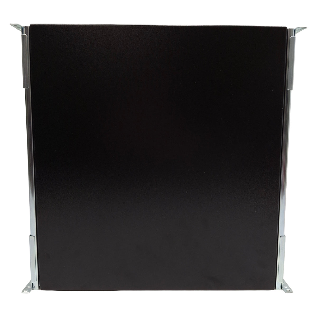 Used Hammond RSUS1918BK1 Sliding Adjustable Depth Steel Rack Shelf, 18in, 130lbs