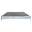 Used Hammond RSUS1918BK1 Sliding Adjustable Depth Steel Rack Shelf, 18in, 130lbs