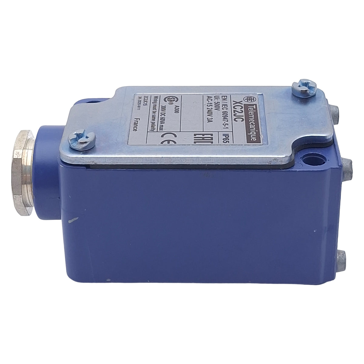 Used Telemecanique ZC2JC1 XC2JC Limit Switch Body, 1C/O SPDT, 3A 240VAC, 20-14AWG