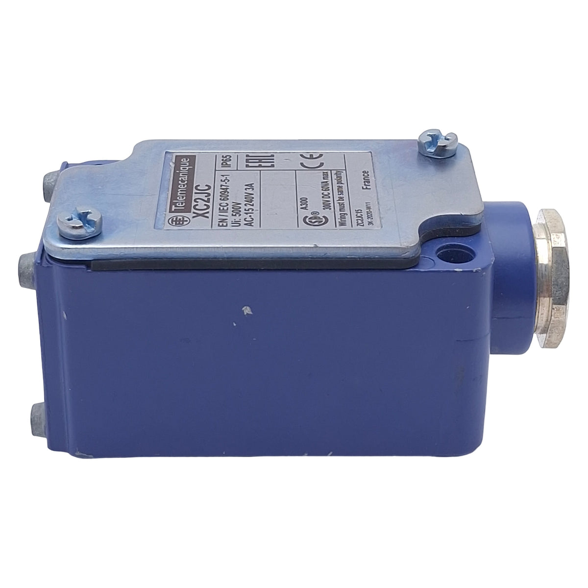 Used Telemecanique ZC2JC1 XC2JC Limit Switch Body, 1C/O SPDT, 3A 240VAC, 20-14AWG