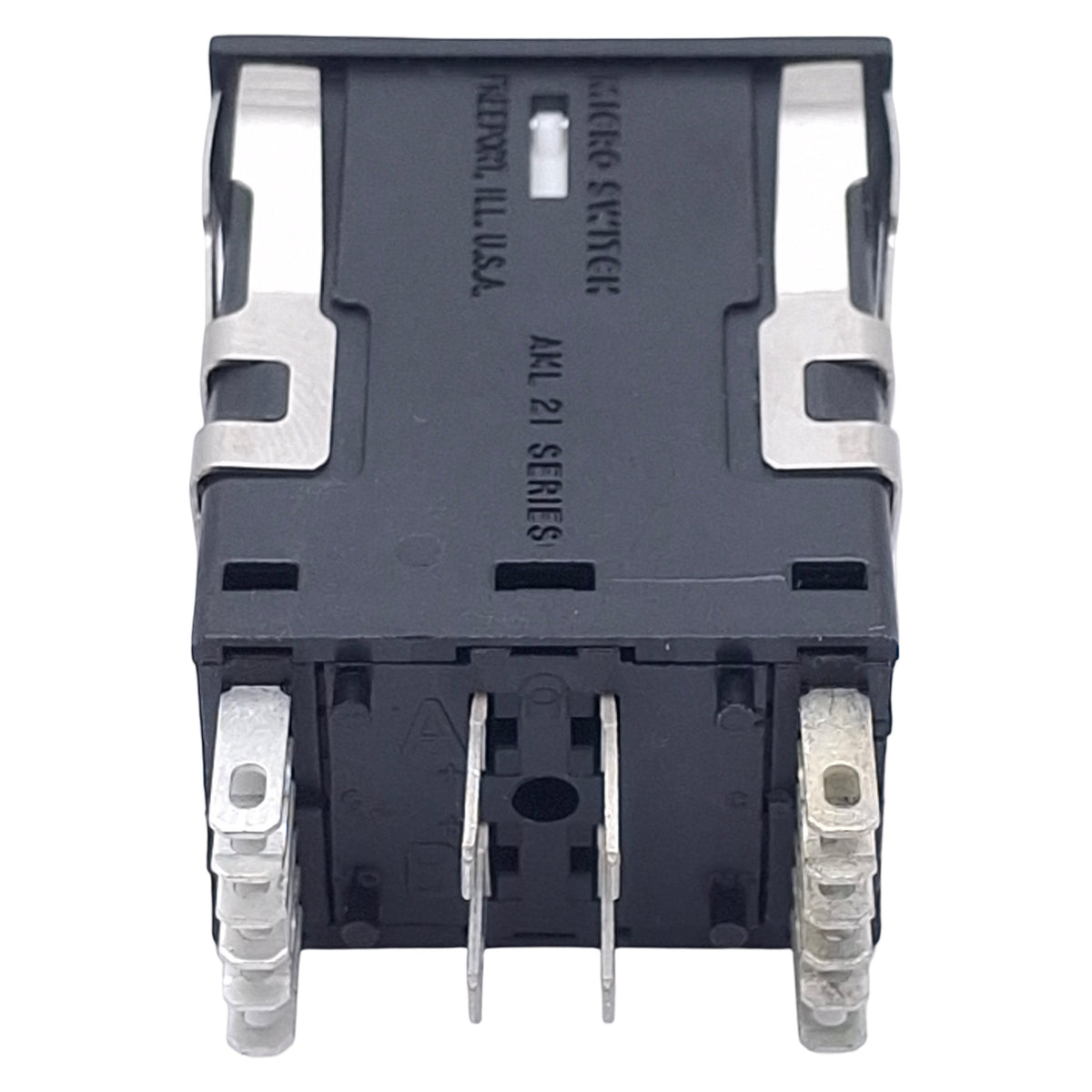 New – Open box Honeywell AML21GBA2CC Dual-Lamp Pushbutton Switch, 4PDT, 3A 125VAC/24VDC