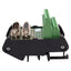 New – Open box Cabur XISD15FM Interface Module, 15-Position Terminal, DB15 Male & Female